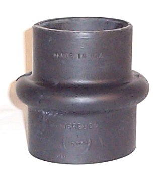 Itsu 3.50" To 4.00" Transition High Temp Rubber Coupler